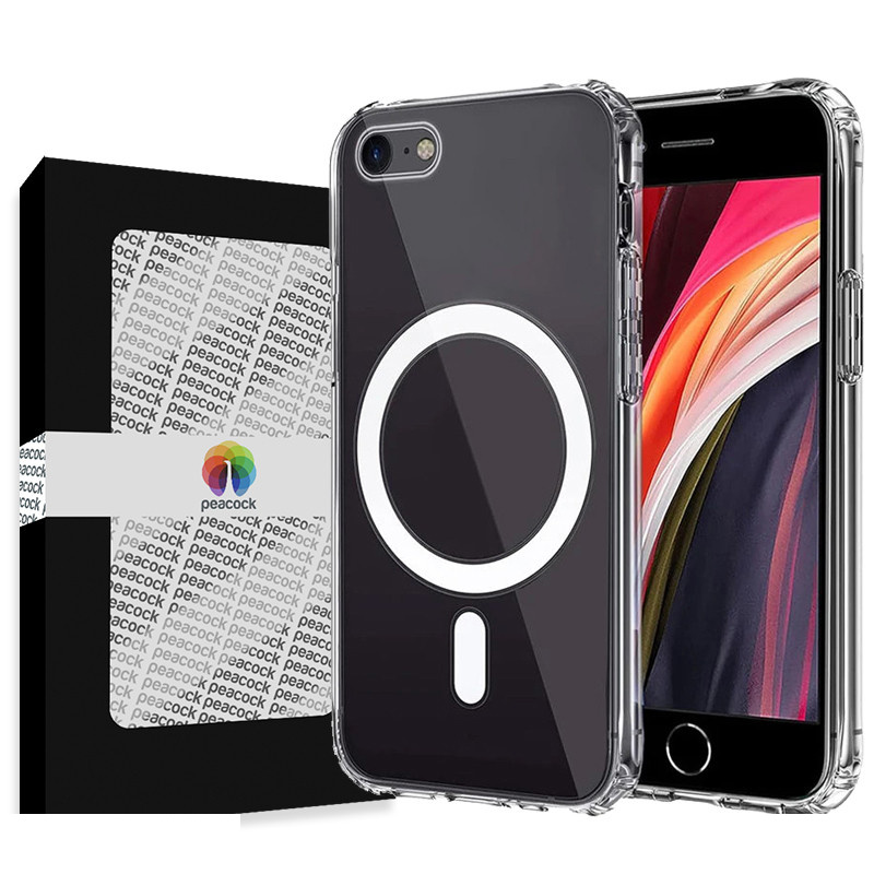 کاور گوشی موبایل اپل iPhone 7/8 پیکوک مدل Clear Magsafe کاور گوشی موبایل اپل iPhone 7/8 پیکوک مدل Clear Magsafe