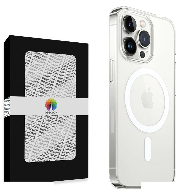 کاور گوشی موبایل اپل iPhone 13 Pro Max پیکوک مدل Clear Magsafe کاور گوشی موبایل اپل iPhone 13 Pro Max پیکوک مدل Clear Magsafe