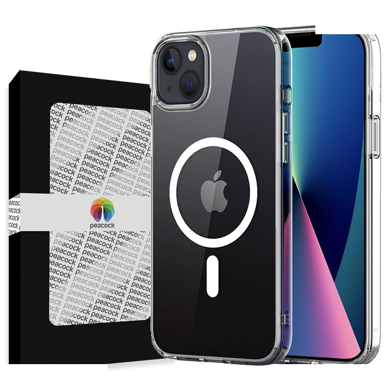 کاور گوشی موبایل اپل iPhone 13 پیکوک مدل Clear Magsafe کاور گوشی موبایل اپل iPhone 13 پیکوک مدل Clear Magsafe