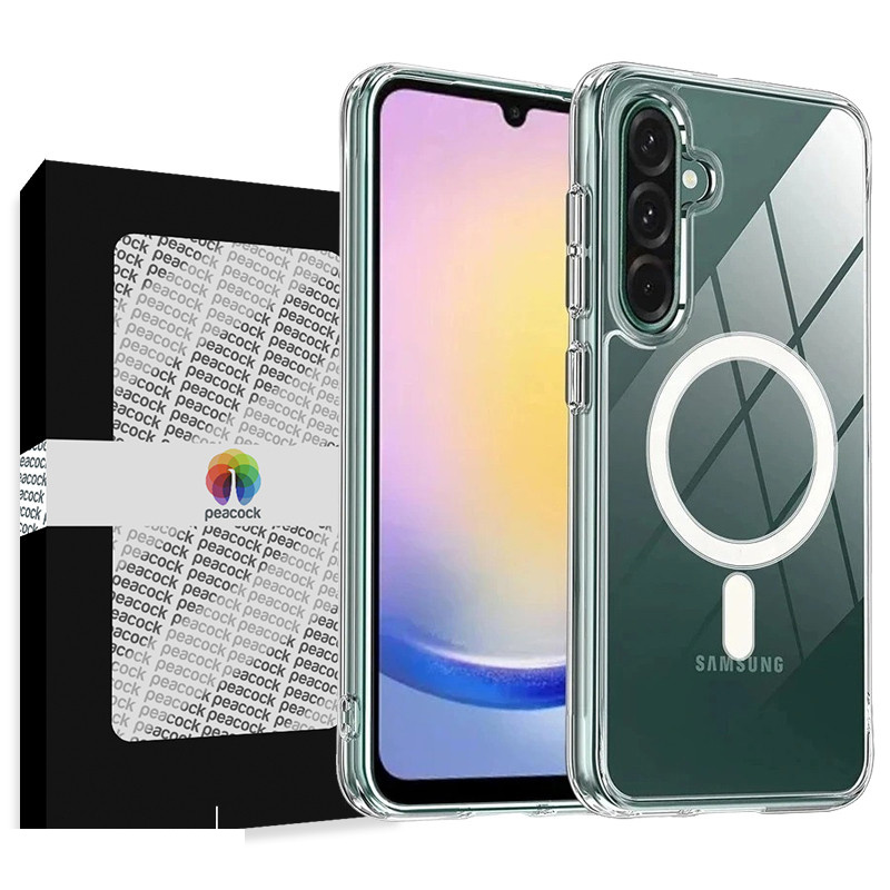 کاور گوشی موبایل سامسونگ Galaxy A17 پیکوک مدل Clear Magsafe کاور گوشی موبایل سامسونگ Galaxy A17 پیکوک مدل Clear Magsafe