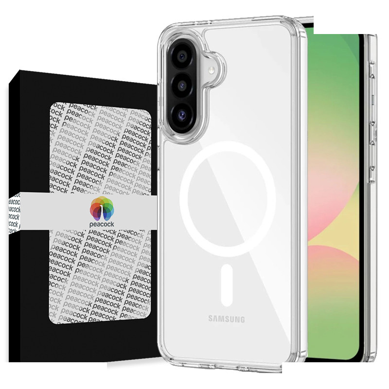 کاور گوشی موبایل سامسونگ Galaxy A26 پیکوک مدل Clear Magsafe کاور گوشی موبایل سامسونگ Galaxy A26 پیکوک مدل Clear Magsafe