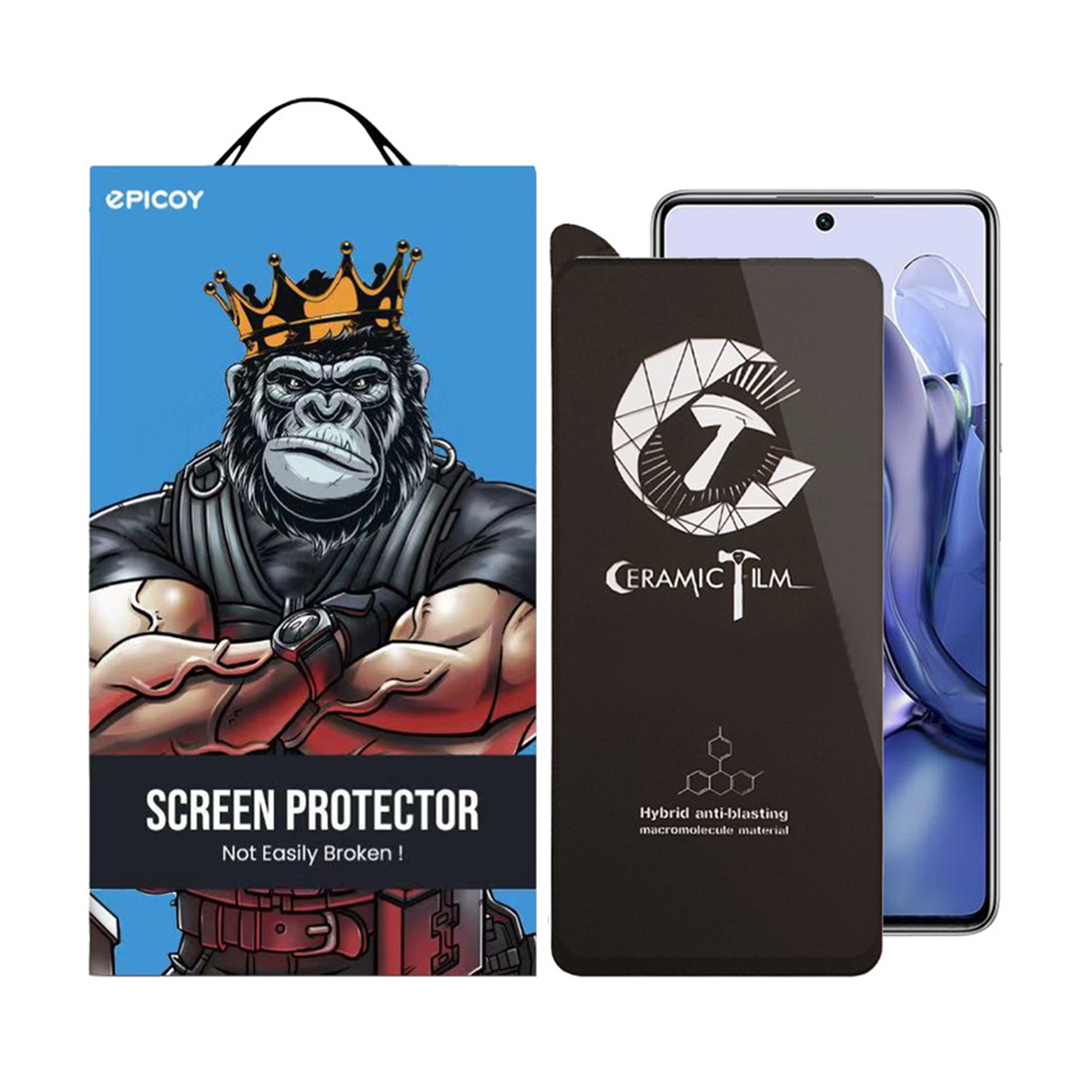 گلس گوشی شیائومی 11T /11T Pro اپیکوی مدل CR7  -مشکی گلس گوشی شیائومی 11T /11T Pro اپیکوی مدل CR7  -مشکی