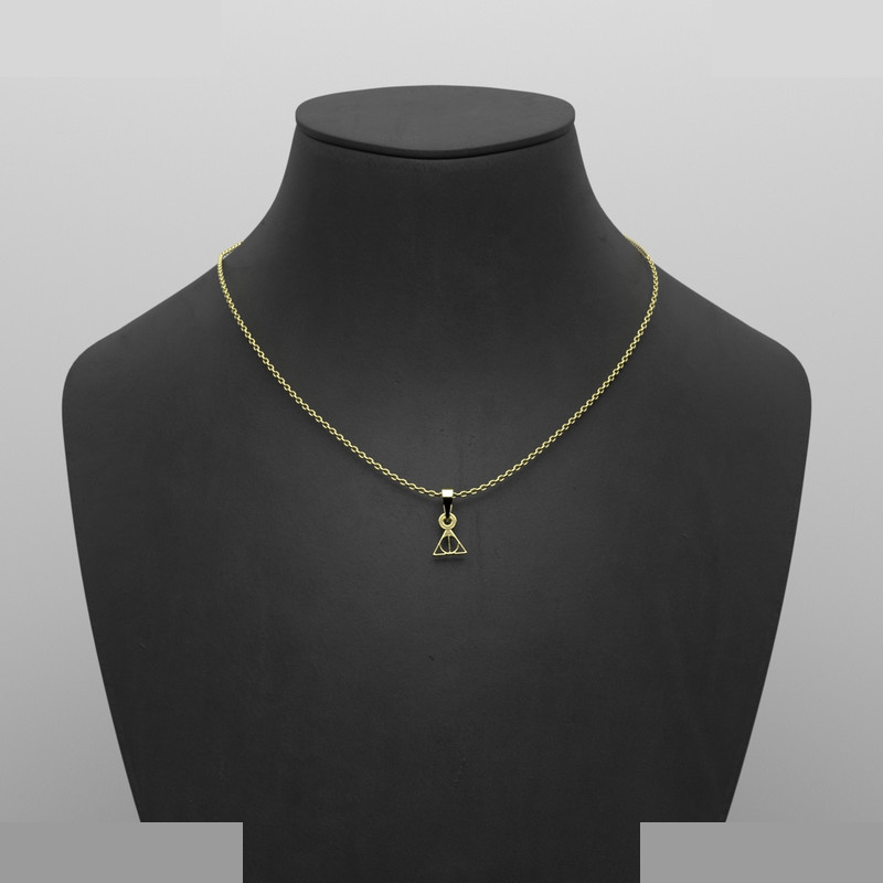 گردنبند طلا 18 عیار زنانه مدوپد مدل هری پاتر کد A3-1-1098