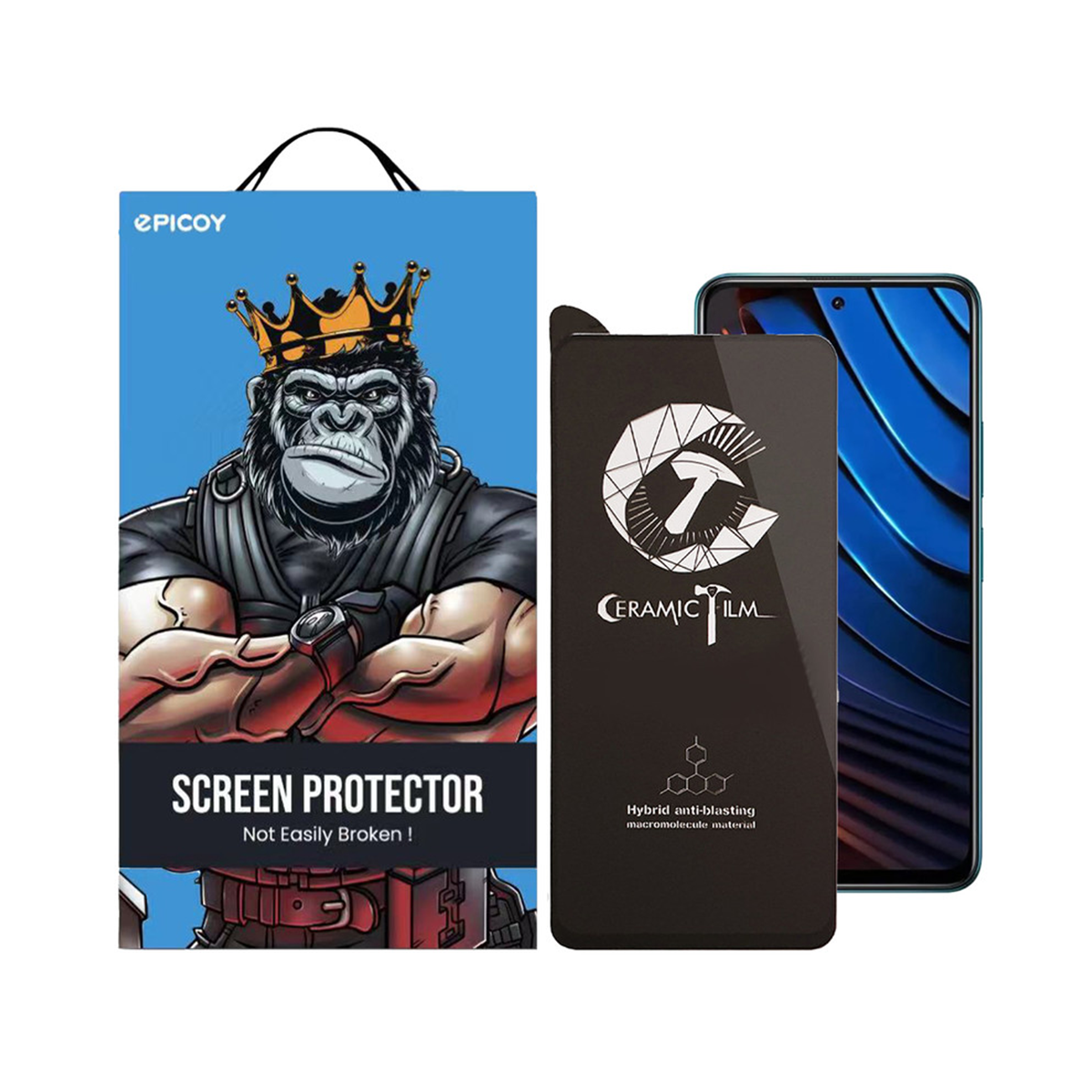 گلس گوشی شیائومی Redmi Note 10 Pro 5G /Poco X3 GT اپیکوی مدل CR7-مشکی گلس گوشی شیائومی Redmi Note 10 Pro 5G /Poco X3 GT اپیکوی مدل CR7-مشکی