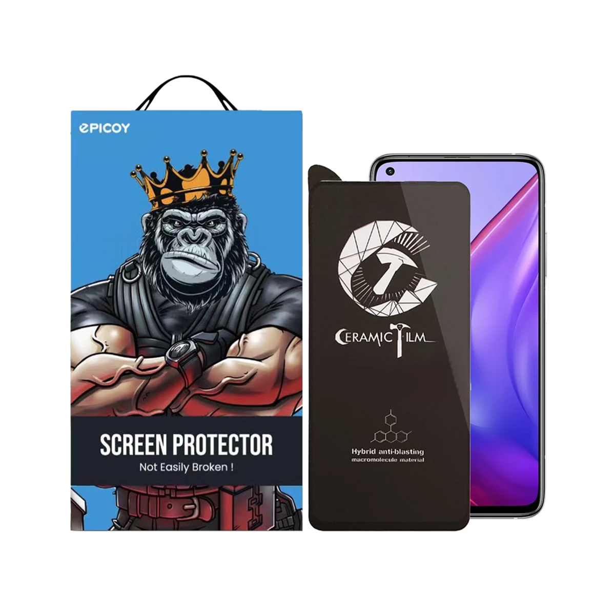 گلس گوشی شیائومی Mi 10T /Mi 10T Pro اپیکوی مدل CR7-مشکی گلس گوشی شیائومی Mi 10T /Mi 10T Pro اپیکوی مدل CR7-مشکی