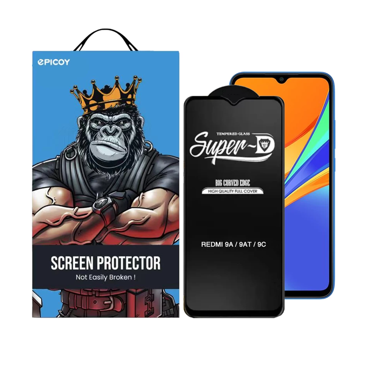 گلس گوشی شیائومی Redmi 9A /9C /9i0 اپیکوی مدل Super 5D گلس گوشی شیائومی Redmi 9A /9C /9i0 اپیکوی مدل Super 5D