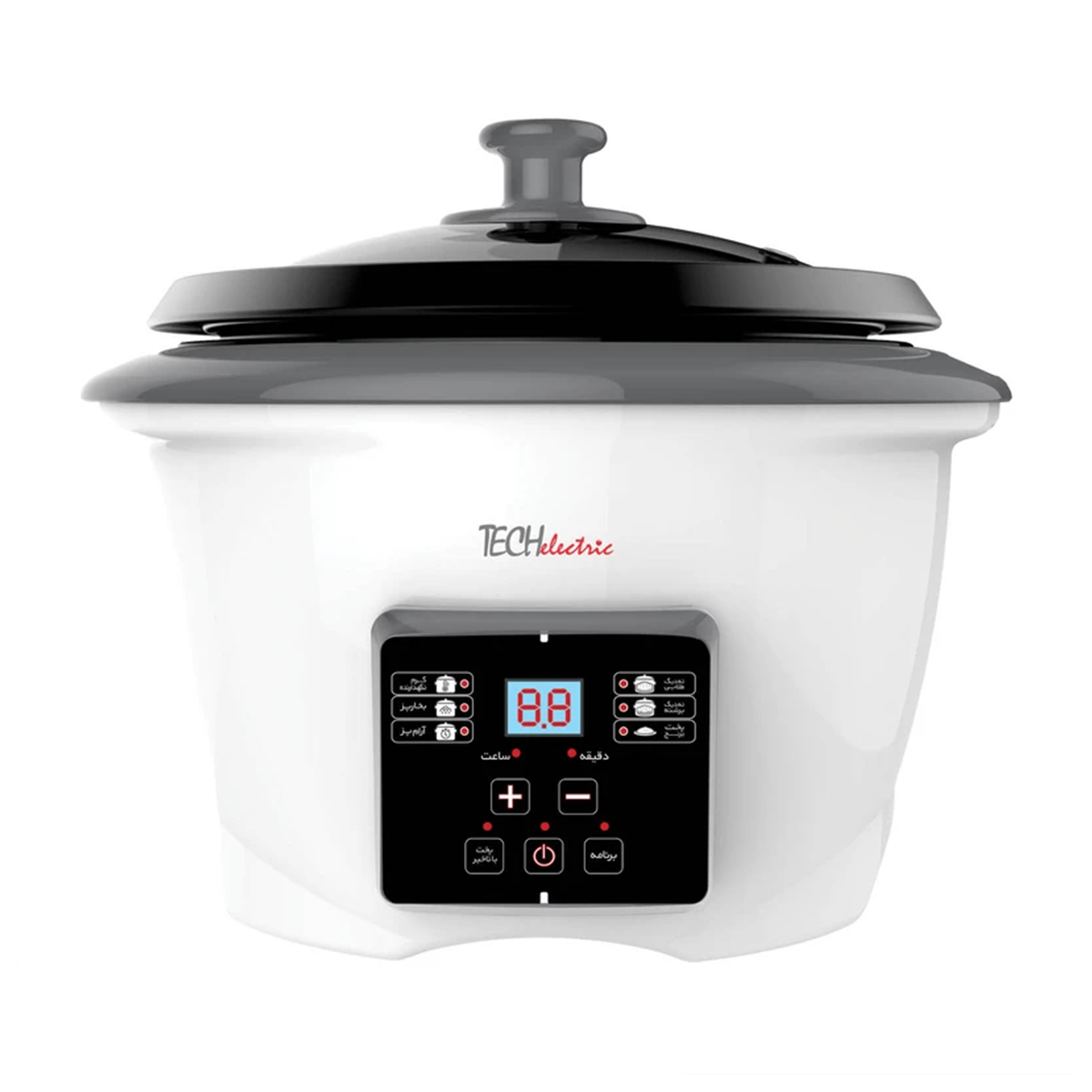  پلوپز چندکاره تک الکتریک مدل MC1108-18-نقره‌ای