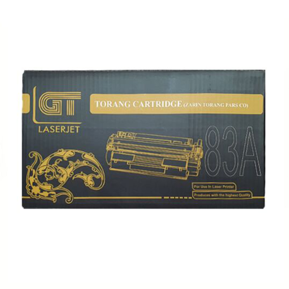 کارتریج جی تی طرح اچ پی 83A مشکی   کارتریج جی تی طرح اچ پی 83A مشکی