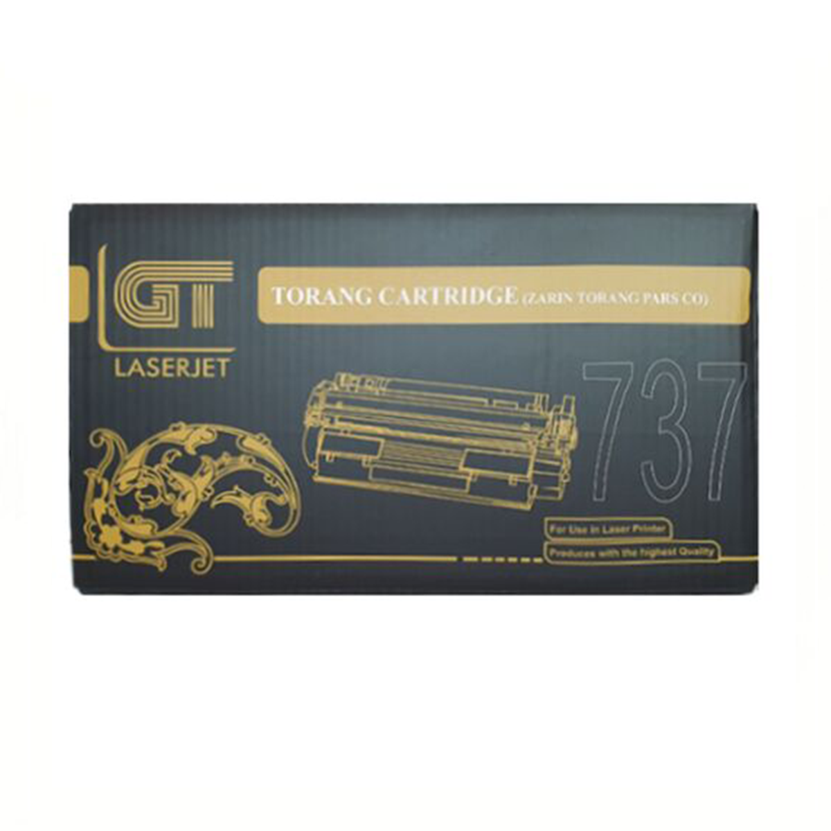 کارتریج جی تی طرح کانن 737 مشکی  کارتریج جی تی طرح کانن 737 مشکی