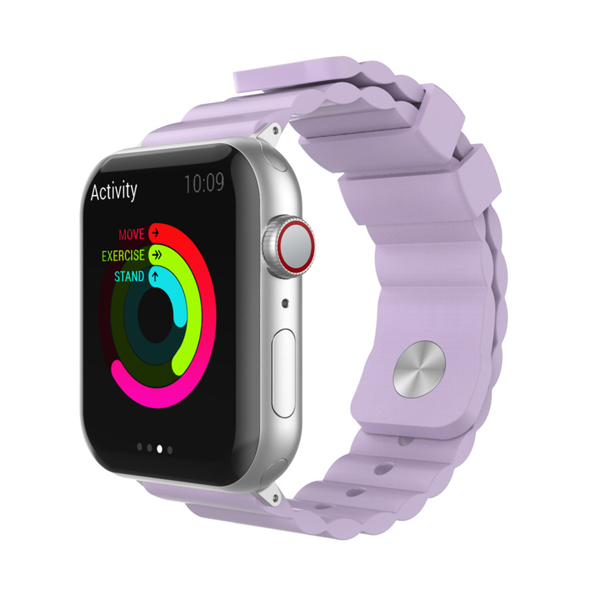 بند ساعت هوشمند اپل واچ 38/40/41 میلی متری آها استایل مدل WA02 -بنفش روشن بند ساعت هوشمند اپل واچ 38/40/41 میلی متری آها استایل مدل WA02 -بنفش روشن