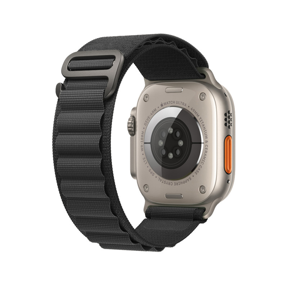 بند ساعت هوشمند اپل واچ 38/40/41 میلی متری آها استایل مدل WG97-مشکی