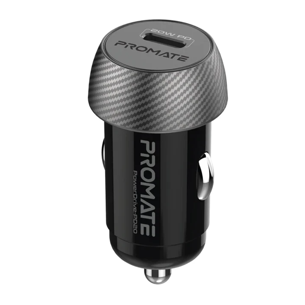 شارژر فندکی پرومیت مدل Bullet-PD60 copy-مشکی شارژر فندکی پرومیت مدل Bullet-PD60 copy-مشکی