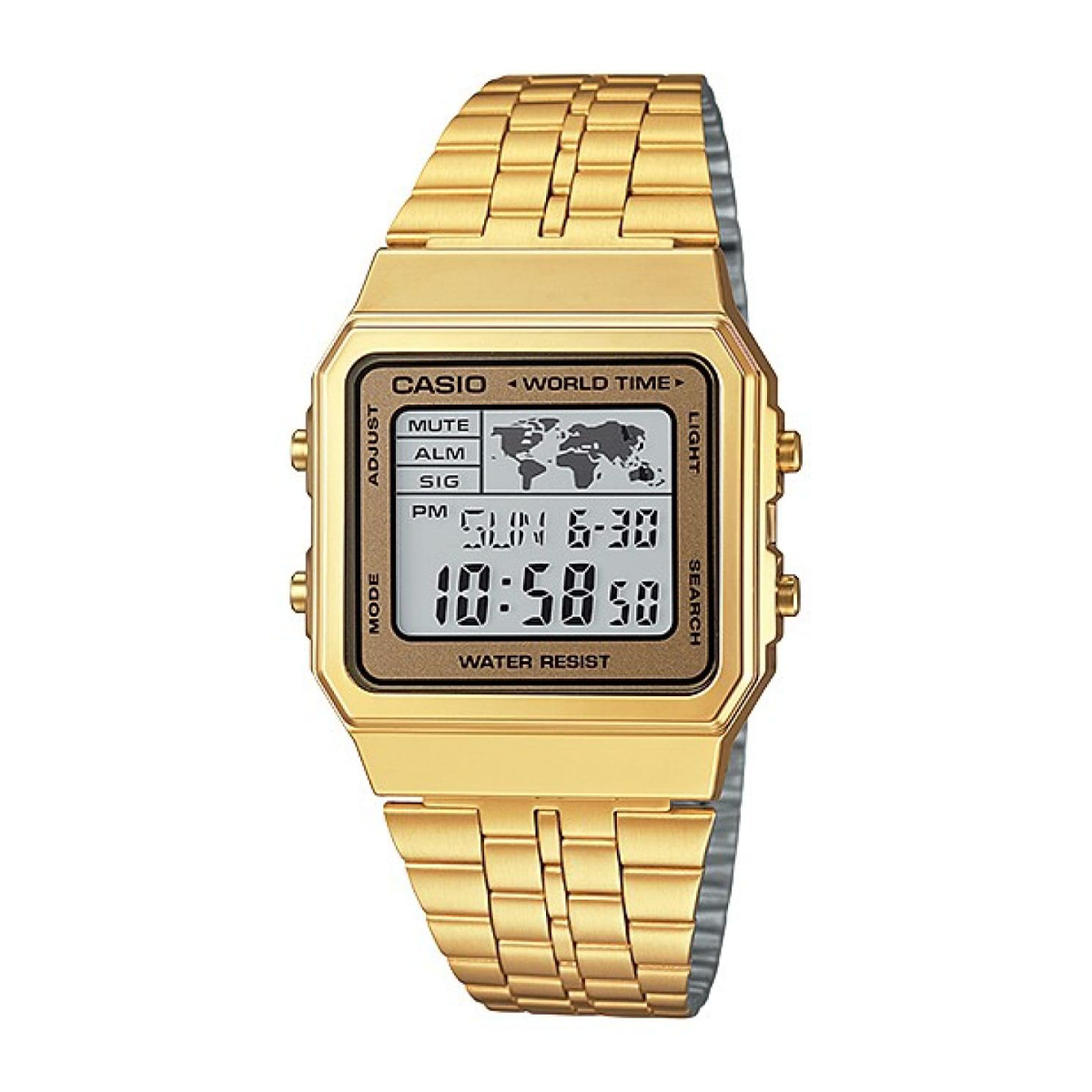 ساعت دیجیتال کاسیو مدل A500WGA-9-طلایی ساعت دیجیتال کاسیو مدل A500WGA-9-طلایی