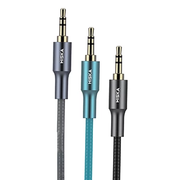 کابل AUX هیسکا مدل W35 طول 1.2 متر -سبز کابل AUX هیسکا مدل W35 طول 1.2 متر -سبز