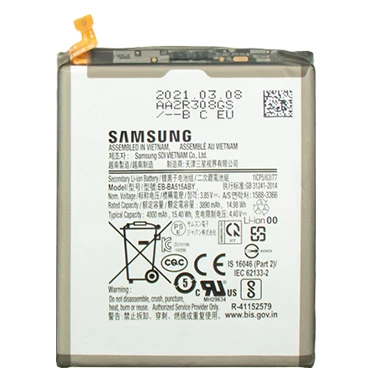 باتری گوشی سامسونگ Galaxy A51 کد فنی EB-BA515ABY-سفید باتری گوشی سامسونگ Galaxy A51 کد فنی EB-BA515ABY-سفید