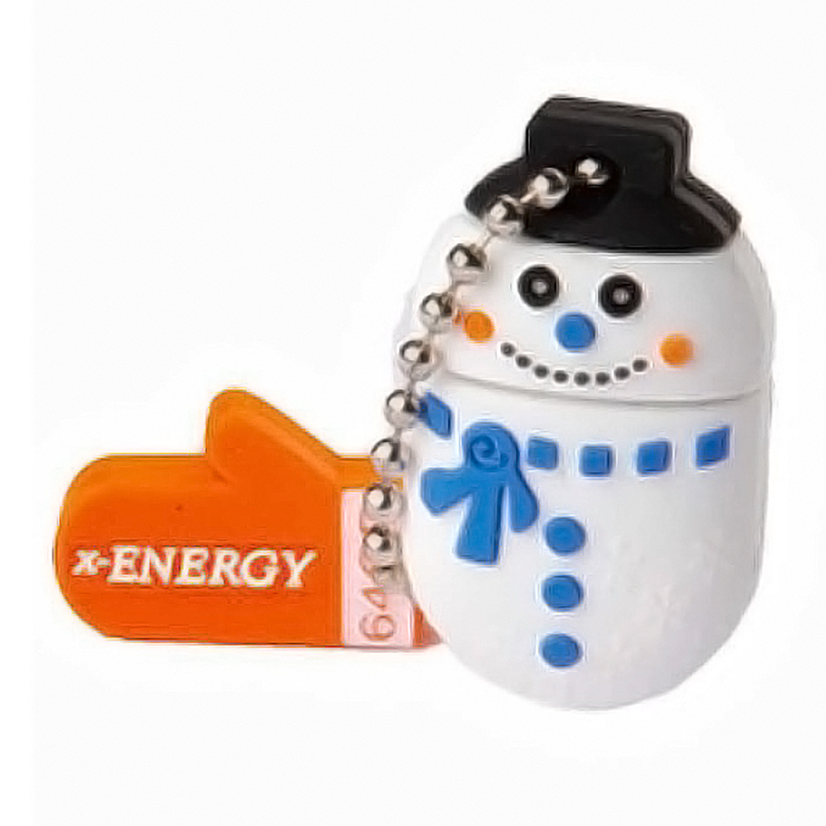 فلش مموری ایکس-انرژی مدل Snowman ظرفیت 64 گیگابایت-چند رنگ  فلش مموری ایکس-انرژی مدل Snowman ظرفیت 64 گیگابایت-چند رنگ