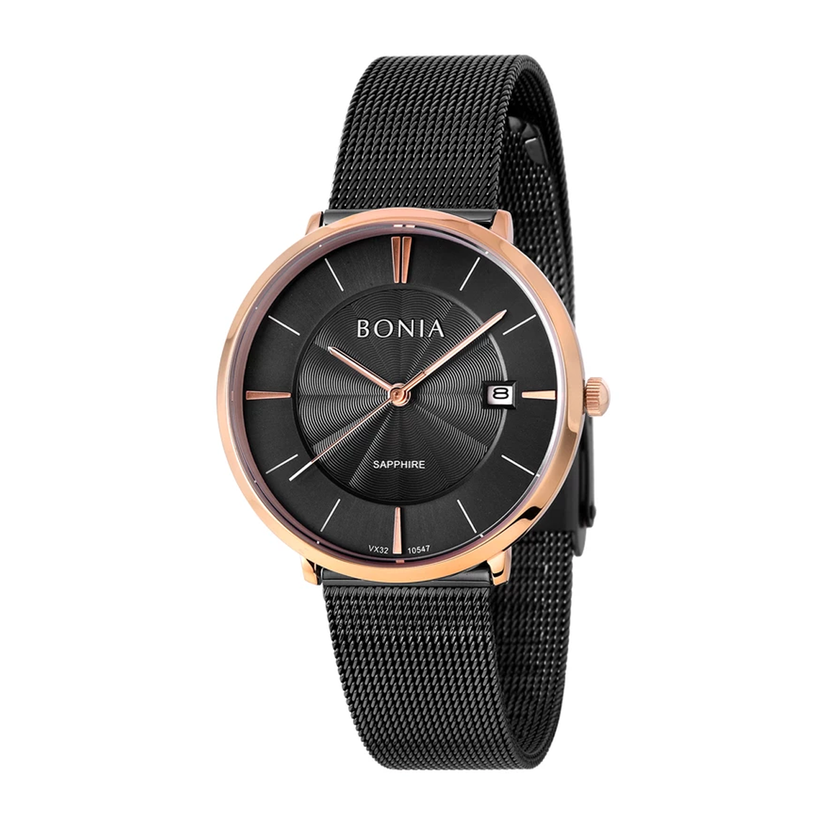 ساعت عقربه ای بونیا زنانه مدل BNB10547-2532-رز گلد