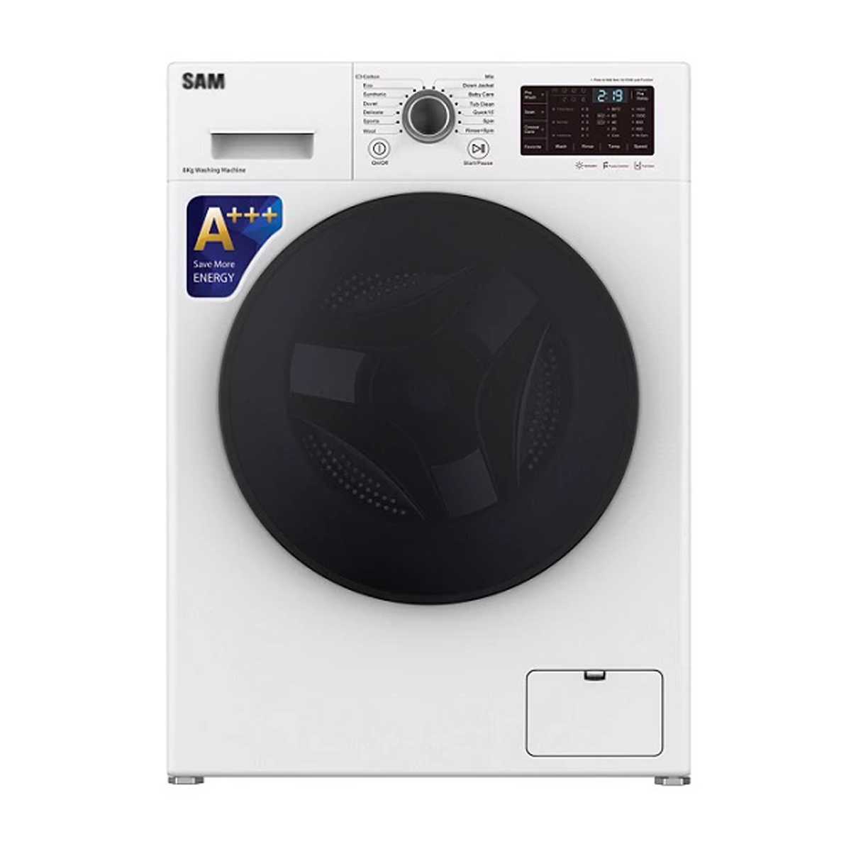 ماشین لباسشویی سام الکترونیک 9 کیلویی مدل BL1463 ماشین لباسشویی سام الکترونیک 9 کیلویی مدل BL1463