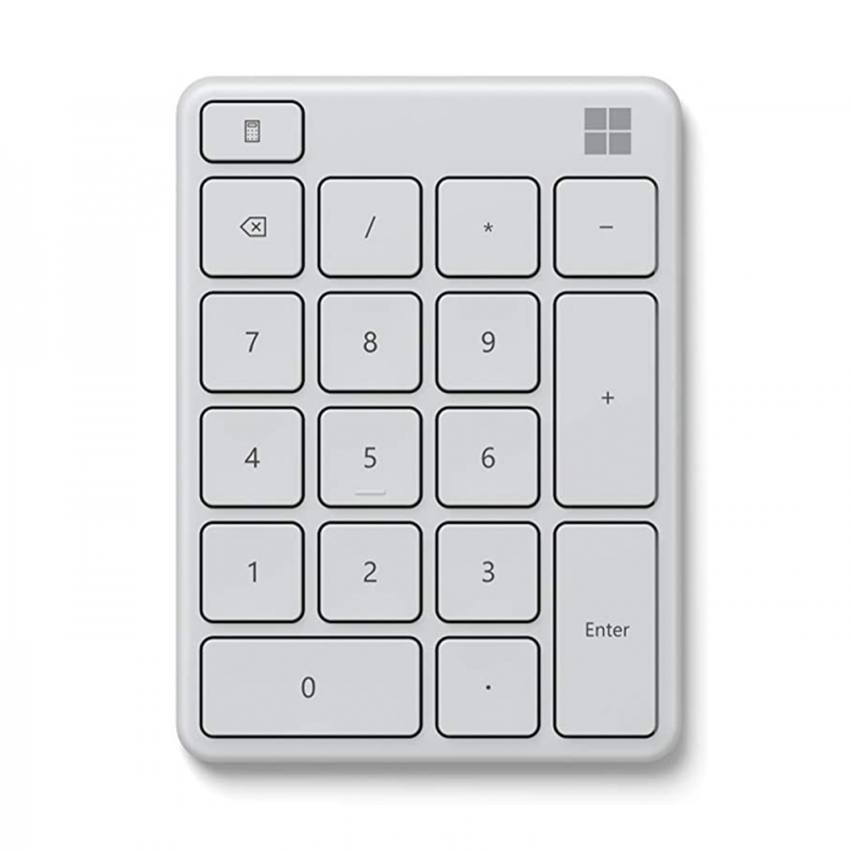 کیبورد بلوتوثی اعداد مایکروسافت مدل Number Pad-سفید کیبورد بلوتوثی اعداد مایکروسافت مدل Number Pad-سفید
