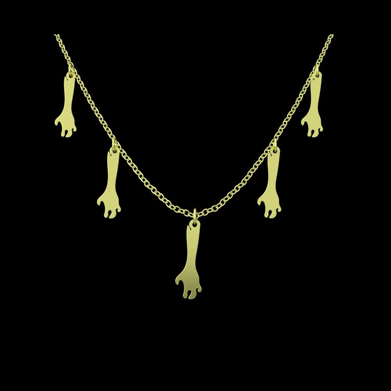 گردنبند طلا 18 عیار زنانه مدوپد مدل هالووین کد RNA18013 گردنبند طلا 18 عیار زنانه مدوپد مدل هالووین کد RNA18013