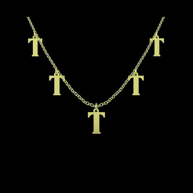 گردنبند طلا 18 عیار زنانه مدوپد مدل حرف T کد RNA17166 گردنبند طلا 18 عیار زنانه مدوپد مدل حرف T کد RNA17166