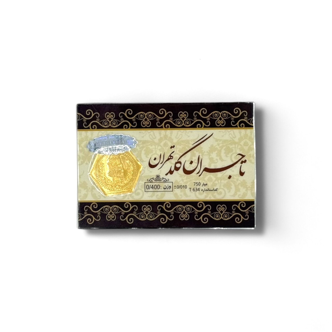 طلا گرمی 18 عیار تاجران گلد تهران مدل پارسیان طلا گرمی 18 عیار تاجران گلد تهران مدل پارسیان