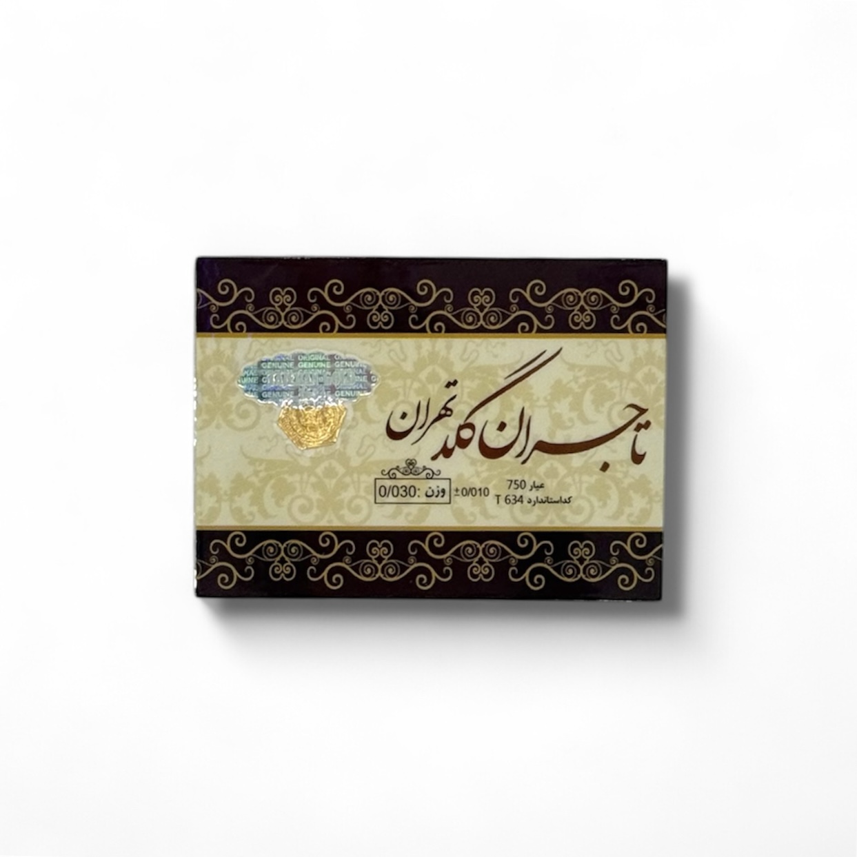 طلا گرمی 18 عیار تاجران گلد تهران مدل پارسیان طلا گرمی 18 عیار تاجران گلد تهران مدل پارسیان