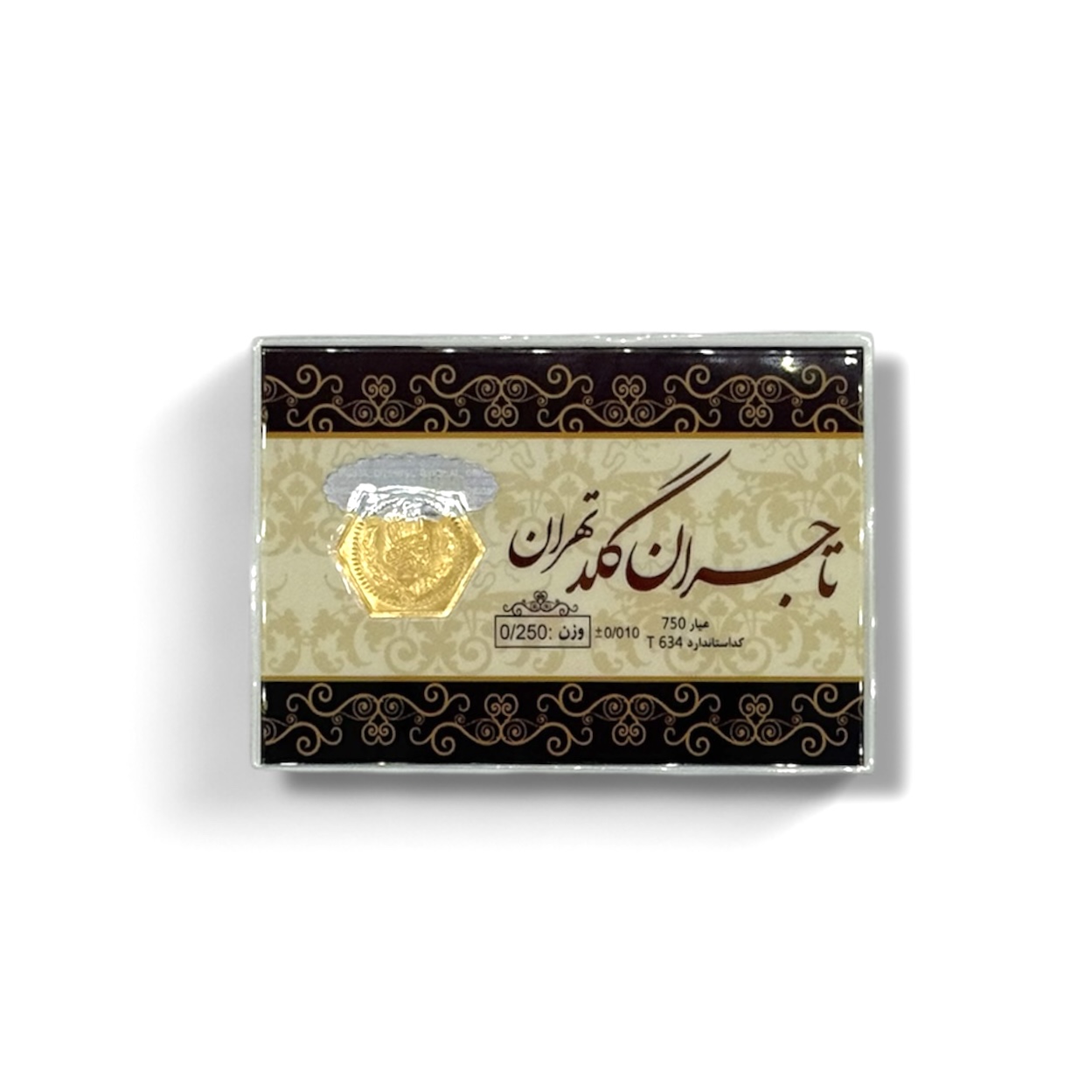 طلا گرمی 18 عیار تاجران گلد تهران مدل پارسیان طلا گرمی 18 عیار تاجران گلد تهران مدل پارسیان