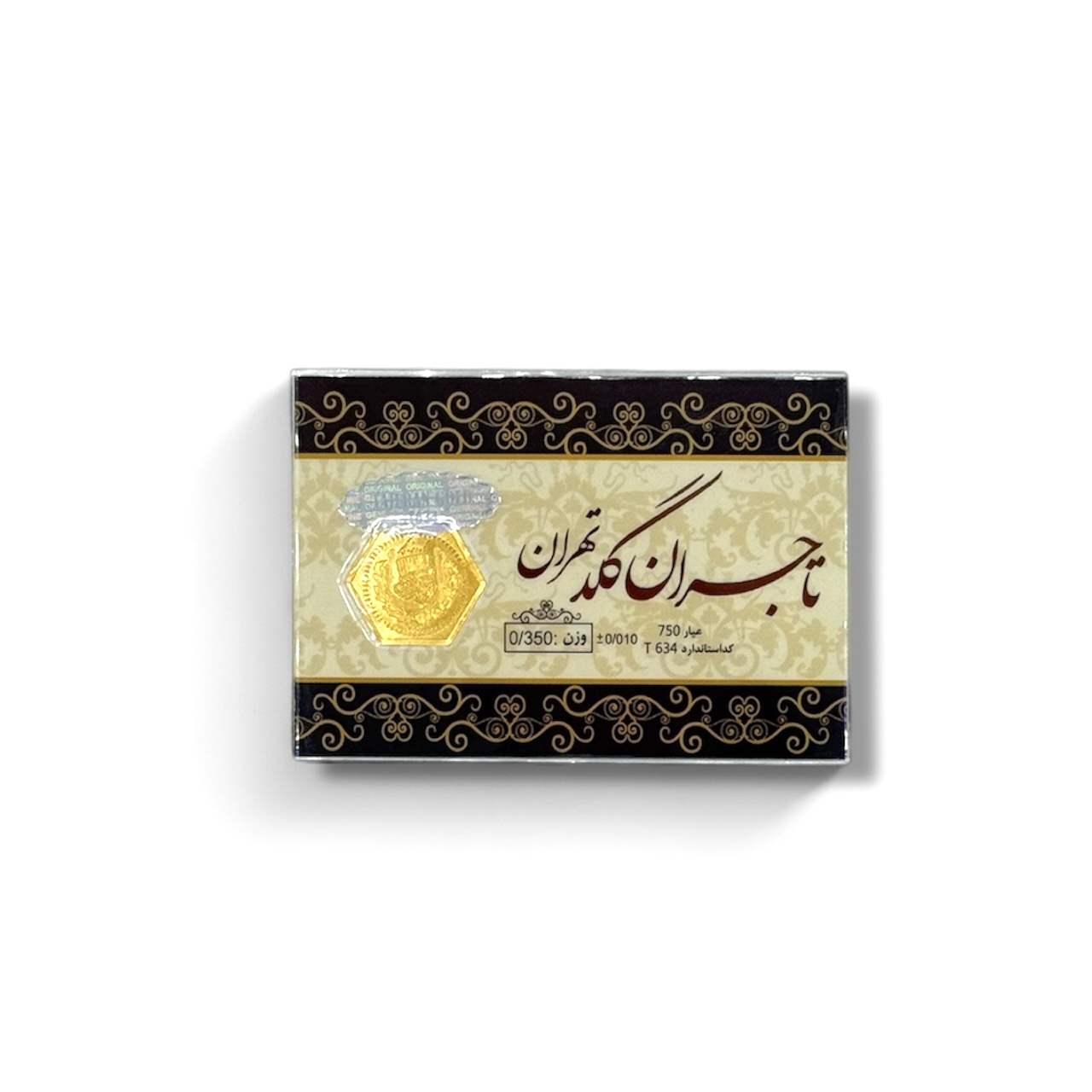 طلا گرمی 18 عیار تاجران گلد تهران مدل پارسیان طلا گرمی 18 عیار تاجران گلد تهران مدل پارسیان