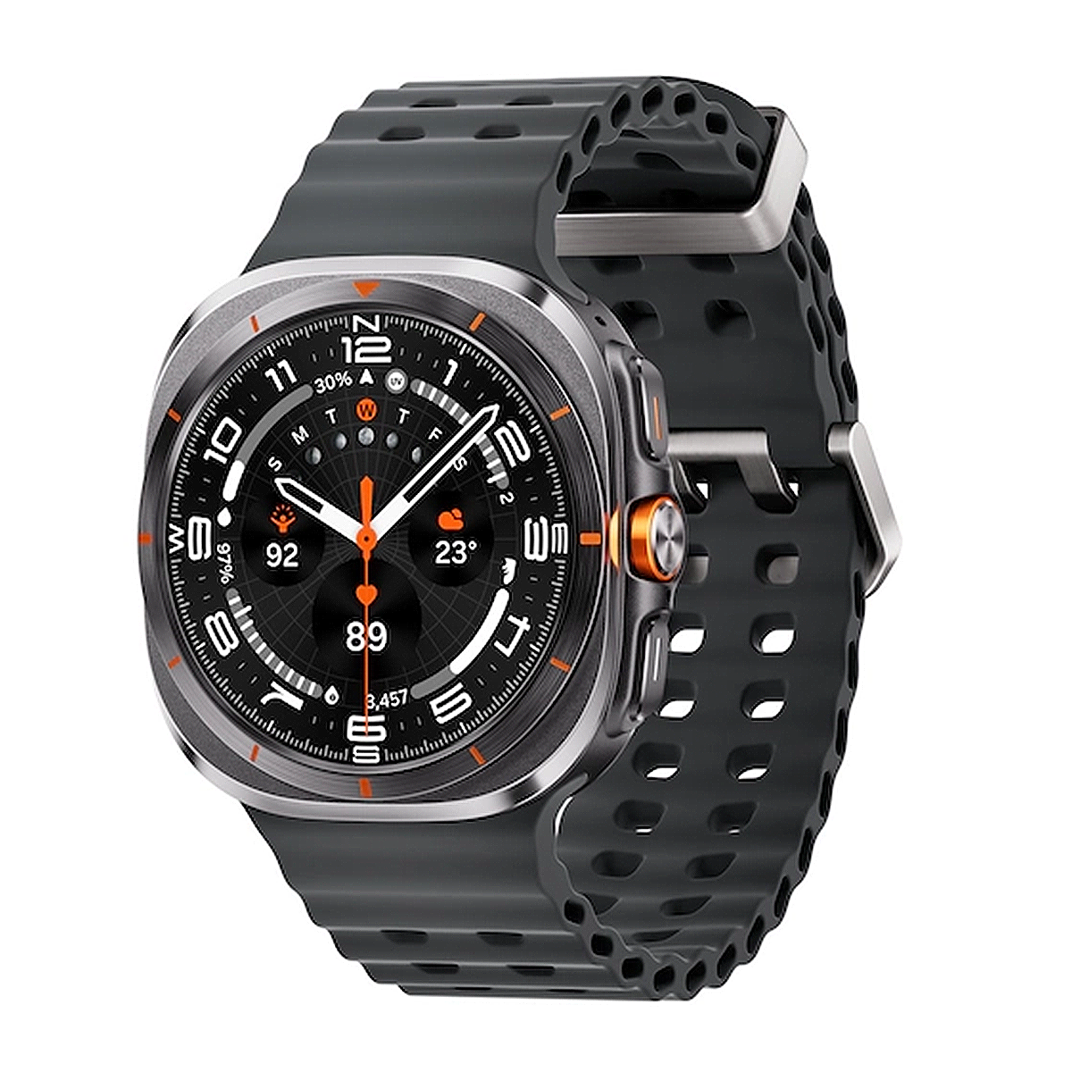 ساعت هوشمند سامسونگ مدل Galaxy Watch Ultra LTE 2025 (SM-L705) 47mm بند مارین ساعت هوشمند سامسونگ مدل Galaxy Watch Ultra LTE 2025 (SM-L705) 47mm بند مارین