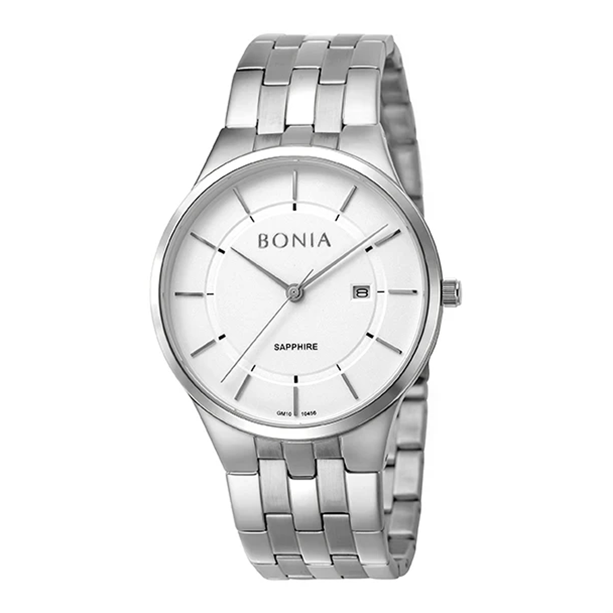 ساعت عقربه ای بونیا مردانه مدل BNB10456-نقره ای