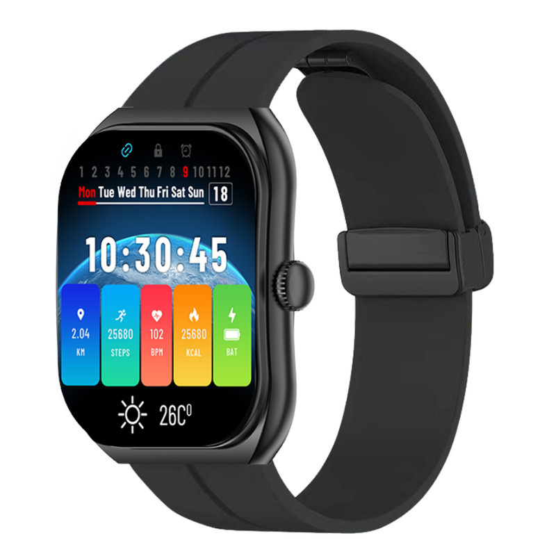 ساعت هوشمند جی تب مدل GTS 3 با بند سیلیکونی ساعت هوشمند جی تب مدل GTS 3 با بند سیلیکونی