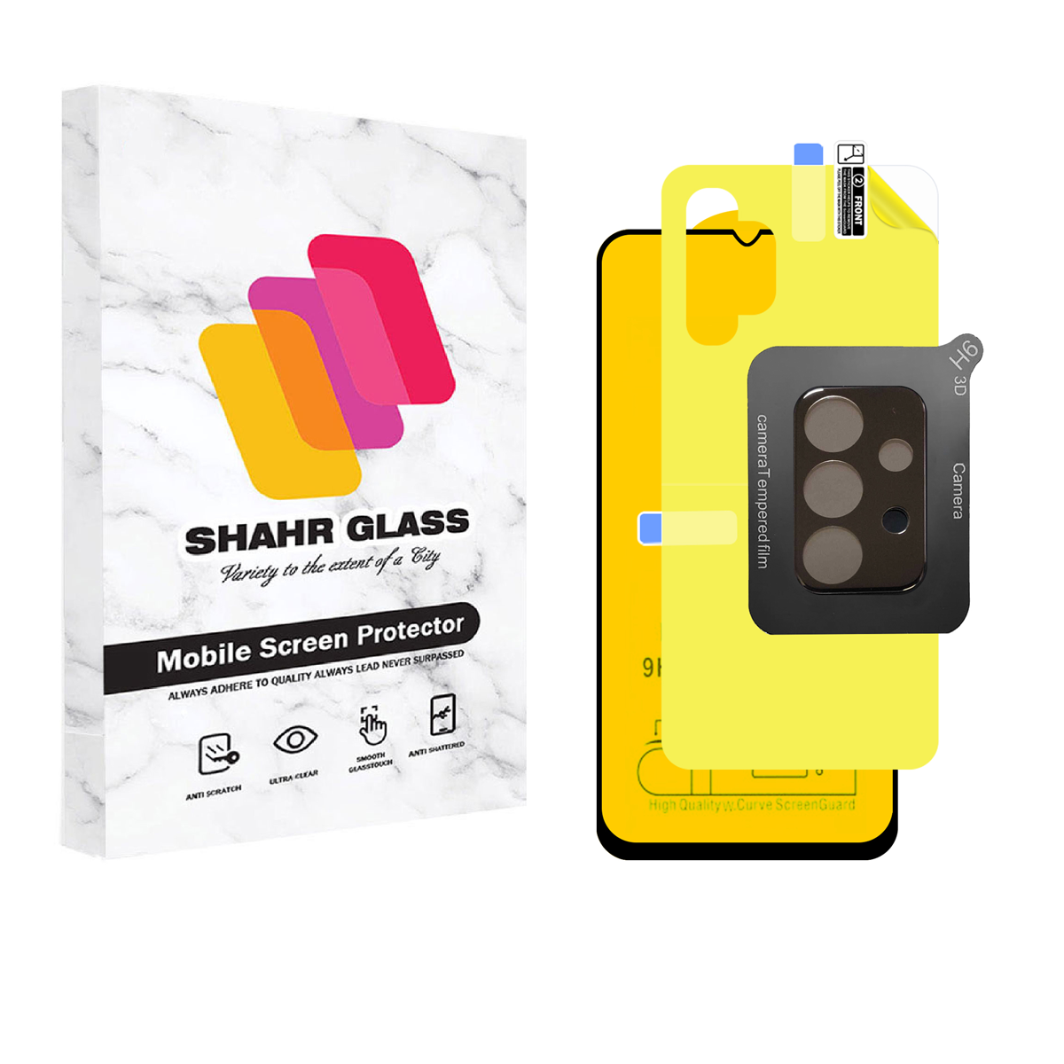 گلس گوشی سامسونگ Galaxy A32 4G شهر گلس مدل 3FNF به همراه محافظ پشت گوشی و محافظ لنز دوربین-مشکی گلس گوشی سامسونگ Galaxy A32 4G شهر گلس مدل 3FNF به همراه محافظ پشت گوشی و محافظ لنز دوربین-مشکی