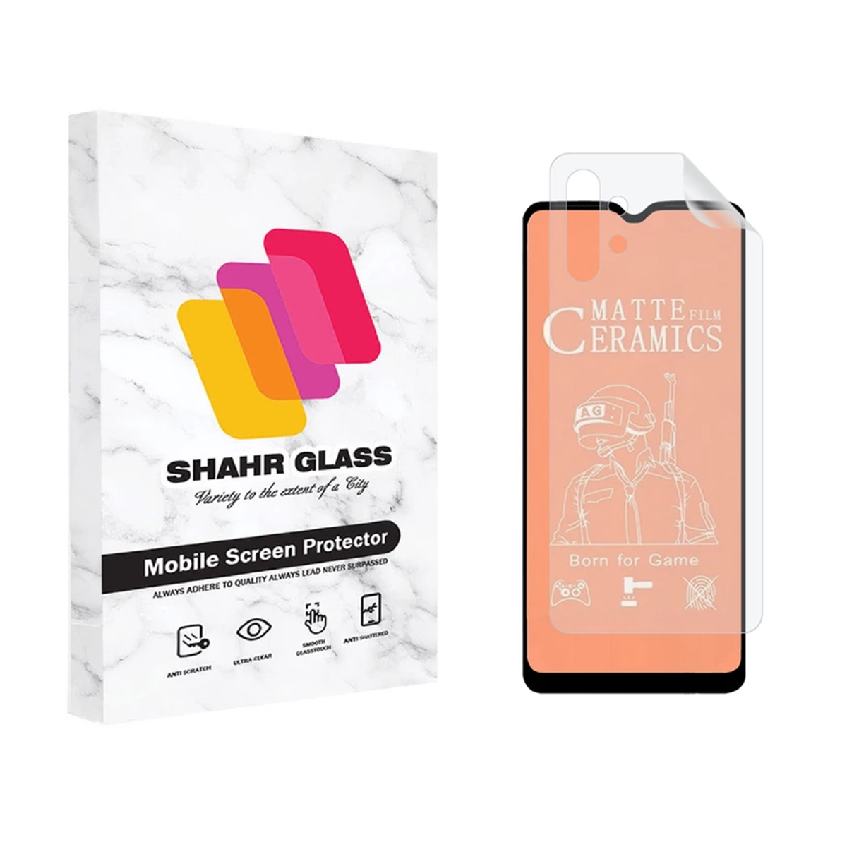 گلس گوشی سامسونگ Galaxy A32 5G شهر گلس مدل 2CMN به همراه محافظ پشت گوشی گلس گوشی سامسونگ Galaxy A32 5G شهر گلس مدل 2CMN به همراه محافظ پشت گوشی