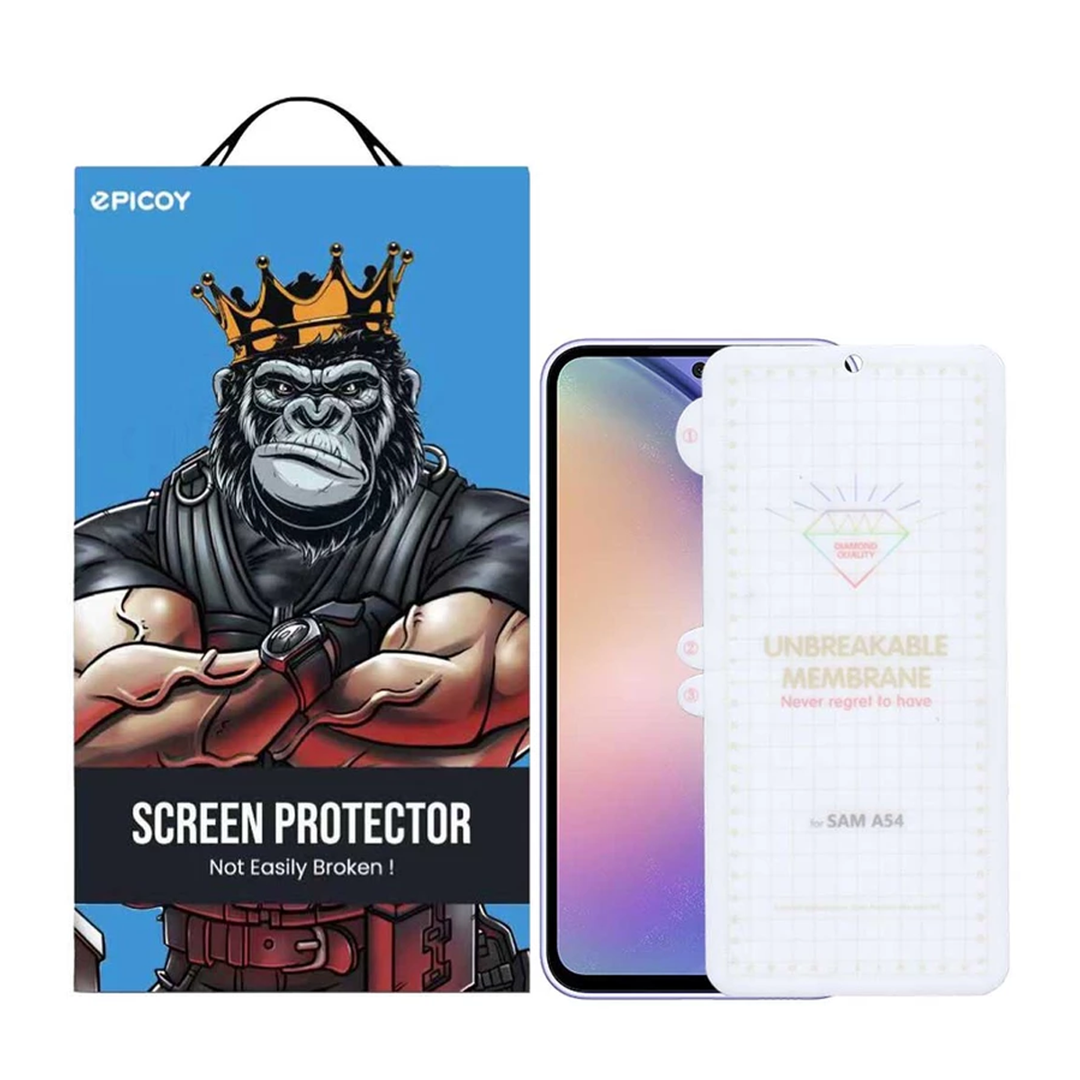 گلس گوشی سامسونگ Galaxy A54 اپیکوی مدل Hydrogel-بی رنگ شفاف گلس گوشی سامسونگ Galaxy A54 اپیکوی مدل Hydrogel-بی رنگ شفاف