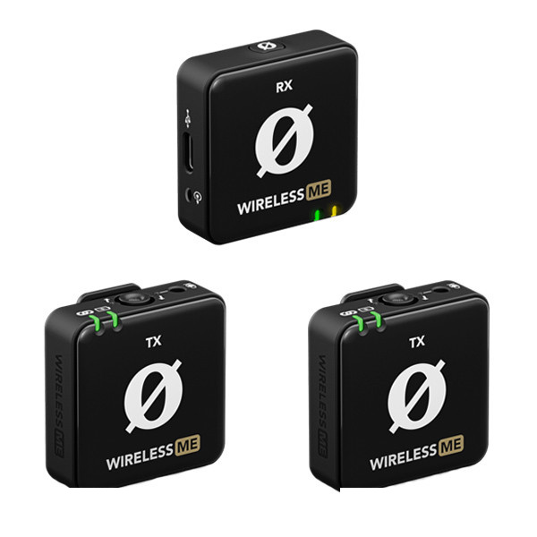 میکروفن بی سیم یقه ای رود مدل WIRELESS ME Dual میکروفن بی سیم یقه ای رود مدل WIRELESS ME Dual