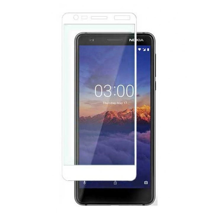 محافظ صفحه شیشه ای تمام چسب نوکیا Nokia 3.1 2018 محافظ صفحه شیشه ای تمام چسب نوکیا Nokia 3.1 2018
