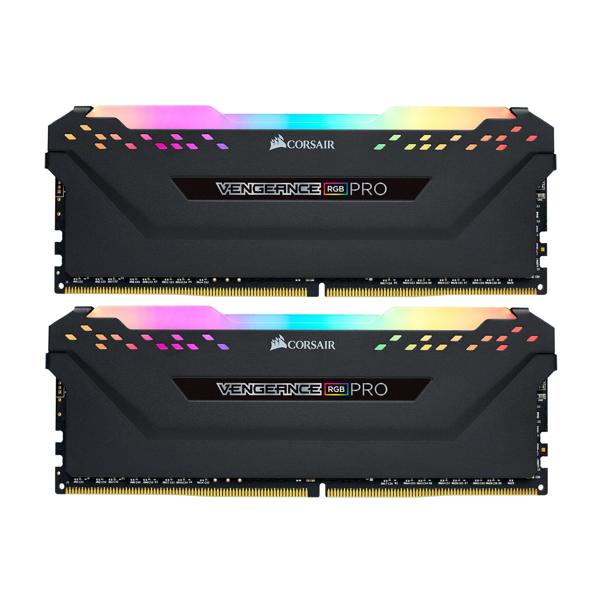رم کامپیوتر DDR4 دو کاناله 3200 مگاهرتز CL16 کورسیر مدل VENGEANCE RGB PRO ظرفیت 16 گیگابایت-مشکی رم کامپیوتر DDR4 دو کاناله 3200 مگاهرتز CL16 کورسیر مدل VENGEANCE RGB PRO ظرفیت 16 گیگابایت-مشکی