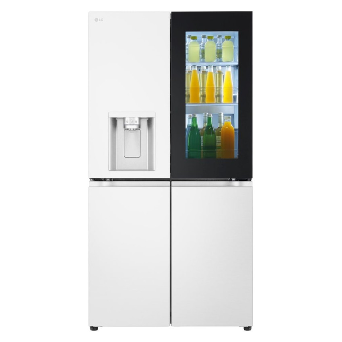 یخچال فریزر ساید بای ساید ال جی مدل GR-X33FFQRL یخچال فریزر ساید بای ساید ال جی مدل GR-X33FFQRL