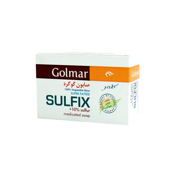 صابون گلمر مدل Sulfix مقدار ۱۲۰ گرم صابون گلمر مدل Sulfix مقدار ۱۲۰ گرم