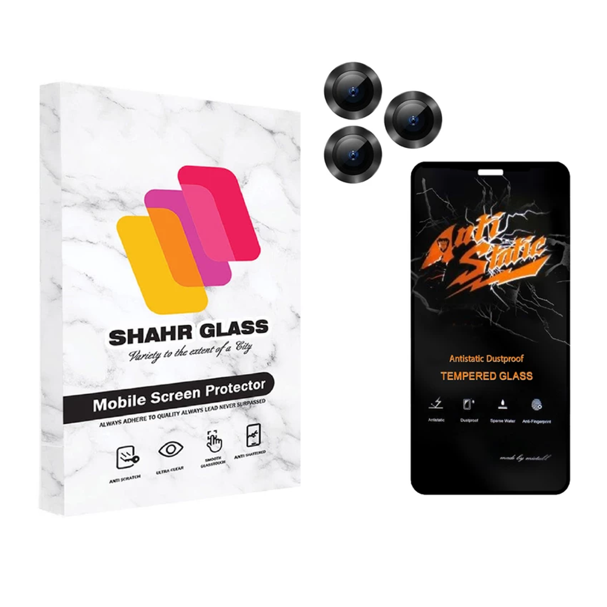 گلس گوشی اپل iPhone 11 Pro شهر گلس مدل 2S-RING به همراه محافظ لنز دوربین  گلس گوشی اپل iPhone 11 Pro شهر گلس مدل 2S-RING به همراه محافظ لنز دوربین