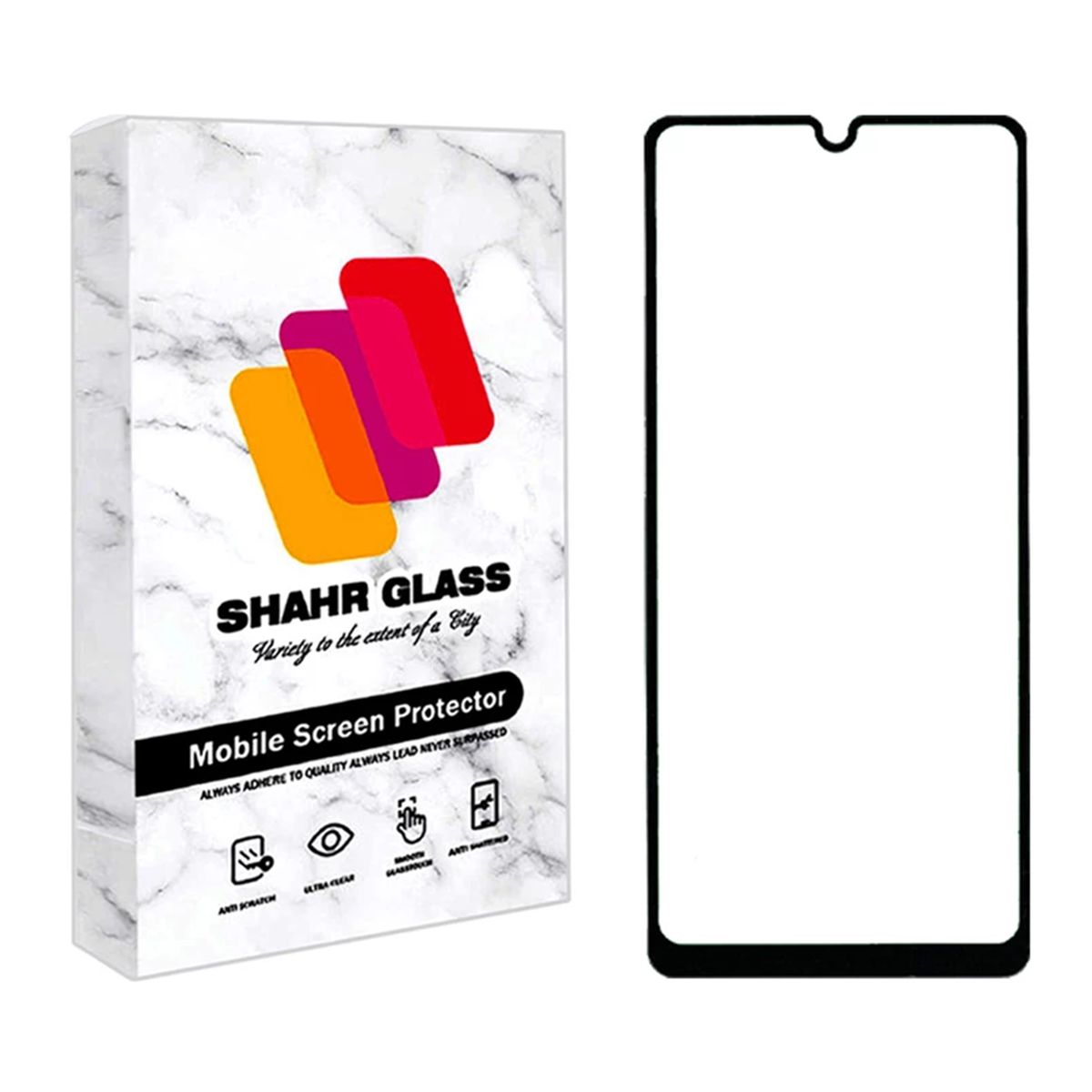 محافظ صفحه نمایش گوشی سامسونگ Galaxy A32 4G شهر گلس مدل CRS  محافظ صفحه نمایش گوشی سامسونگ Galaxy A32 4G شهر گلس مدل CRS