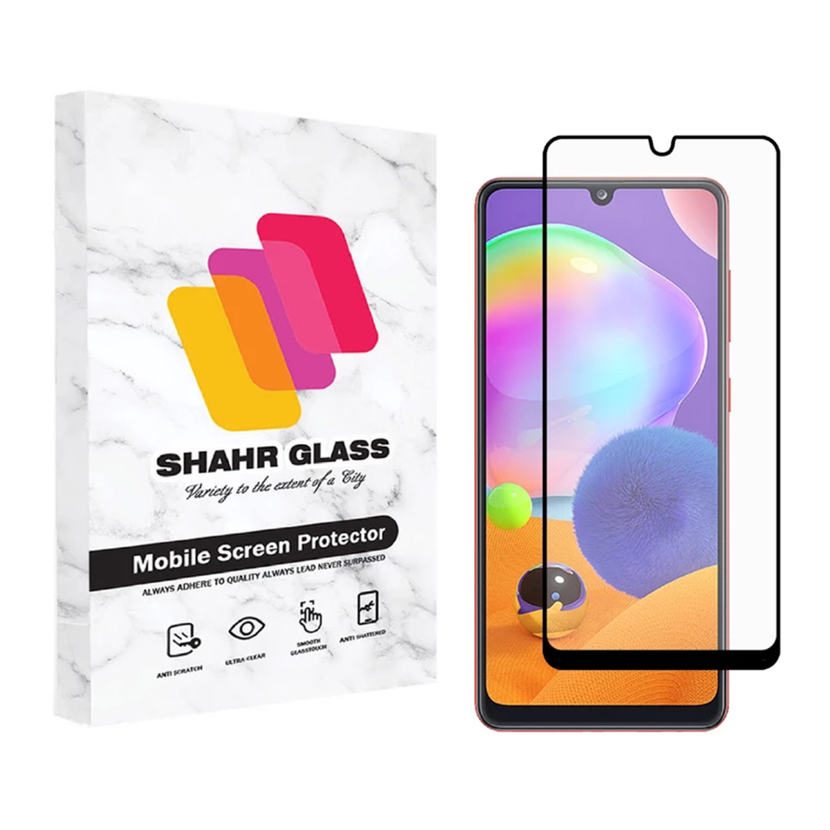 محافظ صفحه نمایش گوشی سامسونگ Galaxy A32 4G شهر گلس سرامیکی مدل CMT  محافظ صفحه نمایش گوشی سامسونگ Galaxy A32 4G شهر گلس سرامیکی مدل CMT