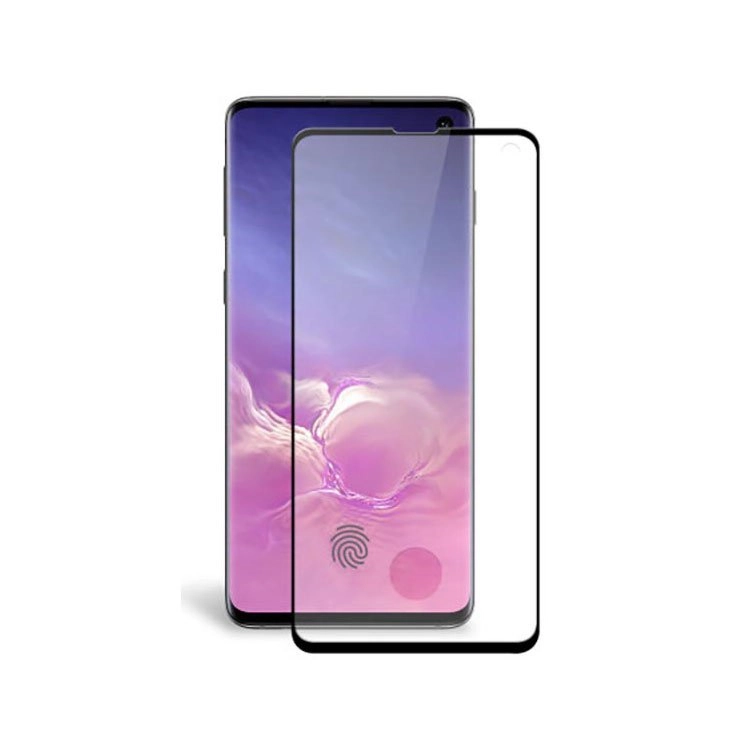 محافظ گلس تمام صفحه فول چسب گوشی سامسونگ مدل Galaxy S10 محافظ گلس تمام صفحه فول چسب گوشی سامسونگ مدل Galaxy S10