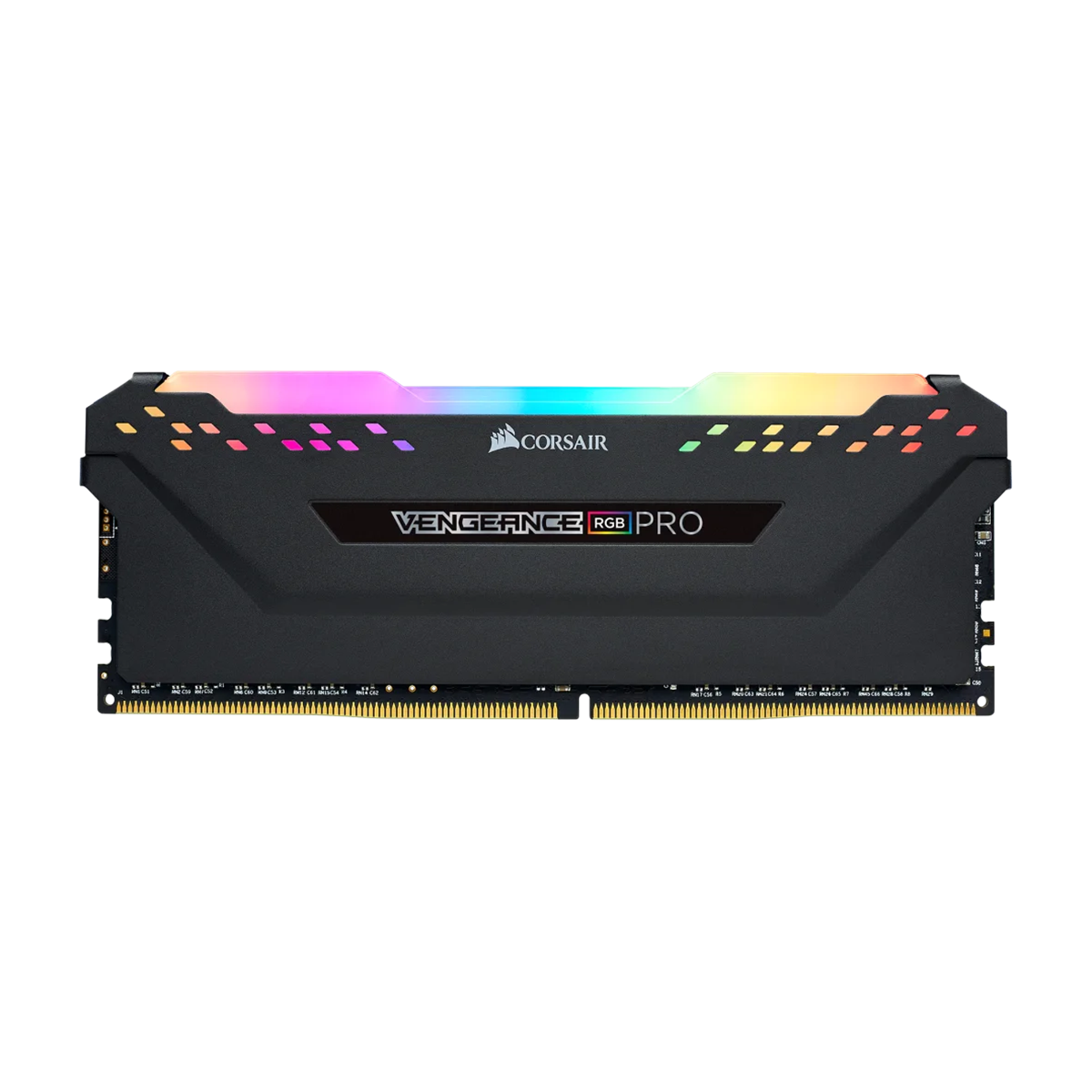 رم کامپیوتر DDR4 تک کاناله 3200 مگاهرتز CL16 کورسیر مدل VENGEANCE RGB PRO ظرفیت 8 گیگابایت-مشکی رم کامپیوتر DDR4 تک کاناله 3200 مگاهرتز CL16 کورسیر مدل VENGEANCE RGB PRO ظرفیت 8 گیگابایت-مشکی