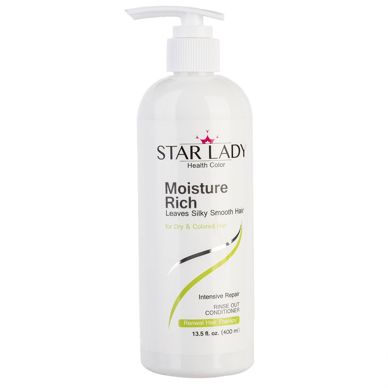 نرم کننده موی استار لیدی مدل Moisture Rich حجم 400 میلی لیتر نرم کننده موی استار لیدی مدل Moisture Rich حجم 400 میلی لیتر