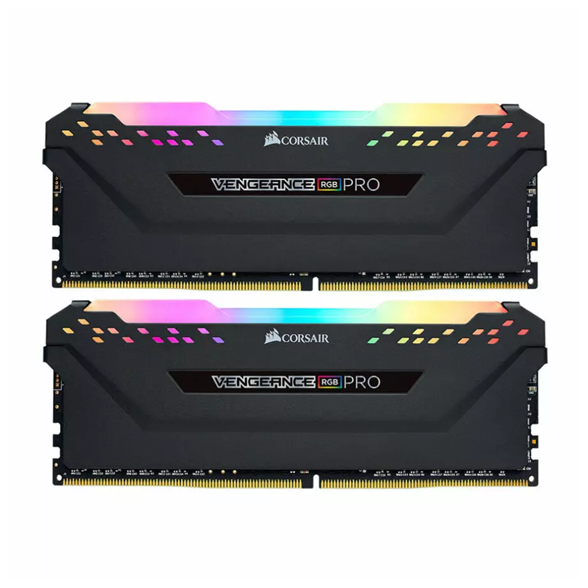 رم کامپیوتر DDR4 دو کاناله 3600 مگاهرتز CL18 کورسیر مدل VENGEANCE RGB PRO ظرفیت 16 گیگابایت-مشکی رم کامپیوتر DDR4 دو کاناله 3600 مگاهرتز CL18 کورسیر مدل VENGEANCE RGB PRO ظرفیت 16 گیگابایت-مشکی
