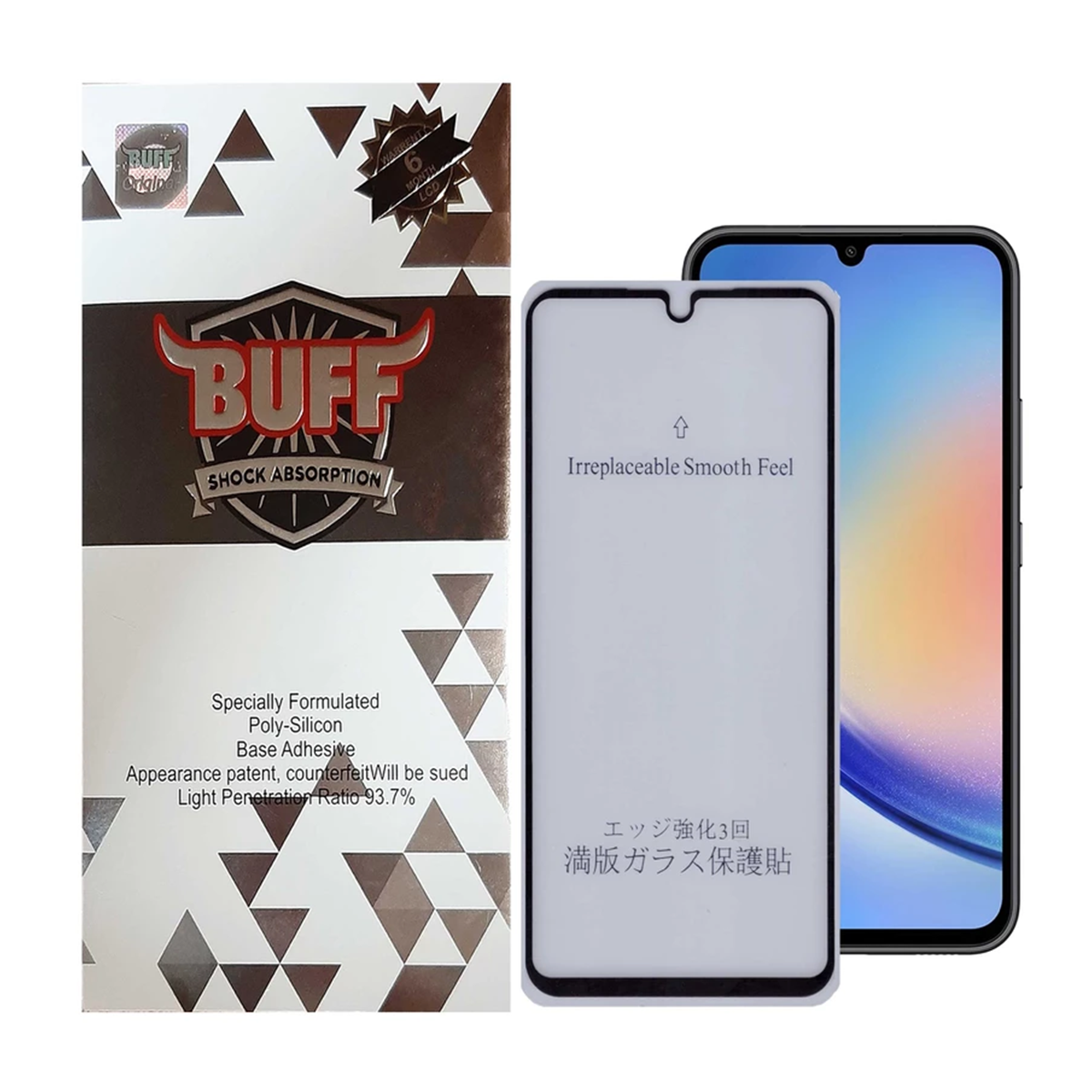 گلس گوشی سامسونگ Galaxy A34 بوف مات مدل 5D-Matte-G -مشکی مات گلس گوشی سامسونگ Galaxy A34 بوف مات مدل 5D-Matte-G -مشکی مات