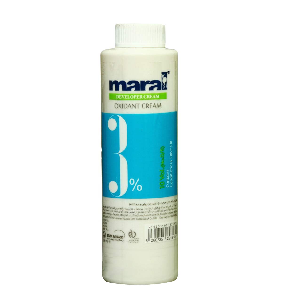 اکسیدان 3 درصد مارال مدل 10vol حجم 150 میلی لیتر اکسیدان 3 درصد مارال مدل 10vol حجم 150 میلی لیتر