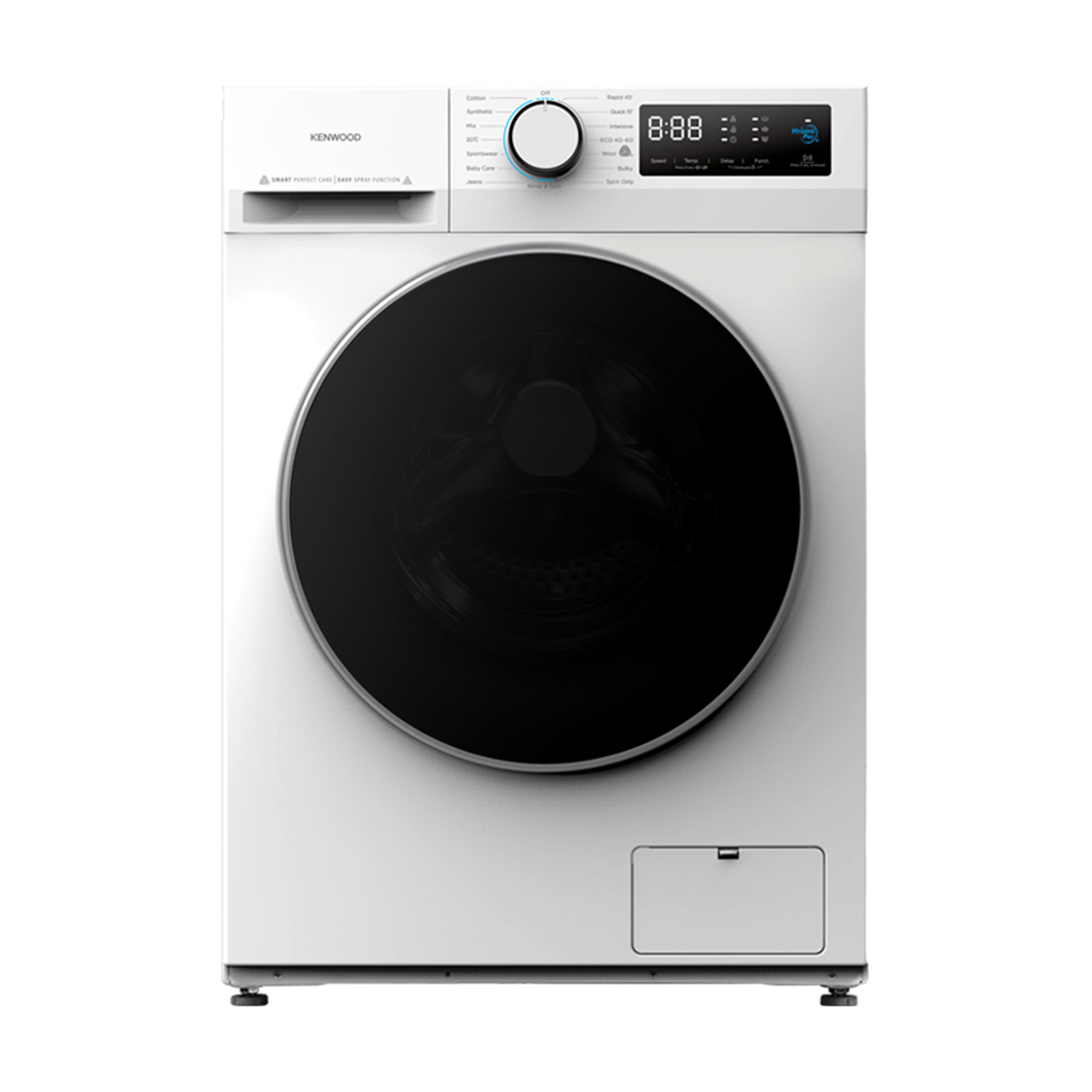 ماشین لباسشویی کنوود 8 کیلویی سری Brit مدل KWM-6840 ماشین لباسشویی کنوود 8 کیلویی سری Brit مدل KWM-6840